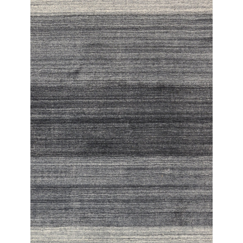 Gramercy Off-White Hand-Loomed Wool & Silk Area Rug