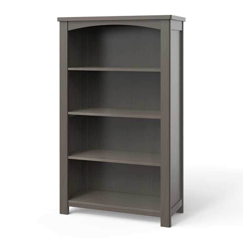 Dapper Gray Adjustable Kids' 42" Wooden Bookcase