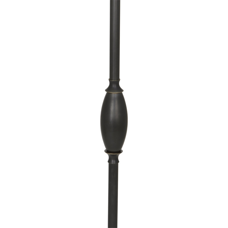 Grace 64'' Bronze Floor Lamp with Fabric Shade
