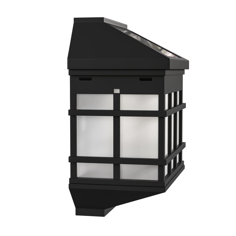 Black Solar Powered LED Pathway Lights Multipack