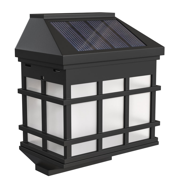 Black Solar Powered LED Pathway Lights Multipack