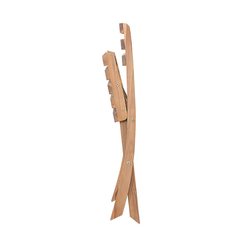 Alabama Natural Teak Folding Outdoor Chair