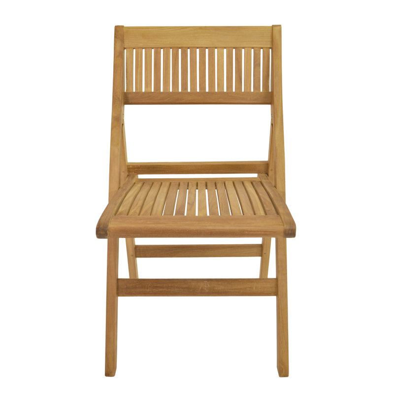 Windsor Natural Teak Foldable Outdoor Dining Chair