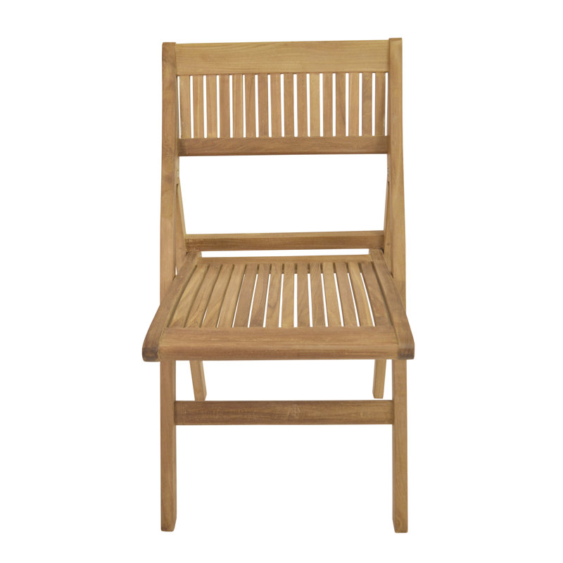 Windsor Natural Teak Foldable Outdoor Dining Chair