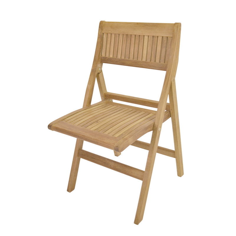 Windsor Natural Teak Foldable Outdoor Dining Chair