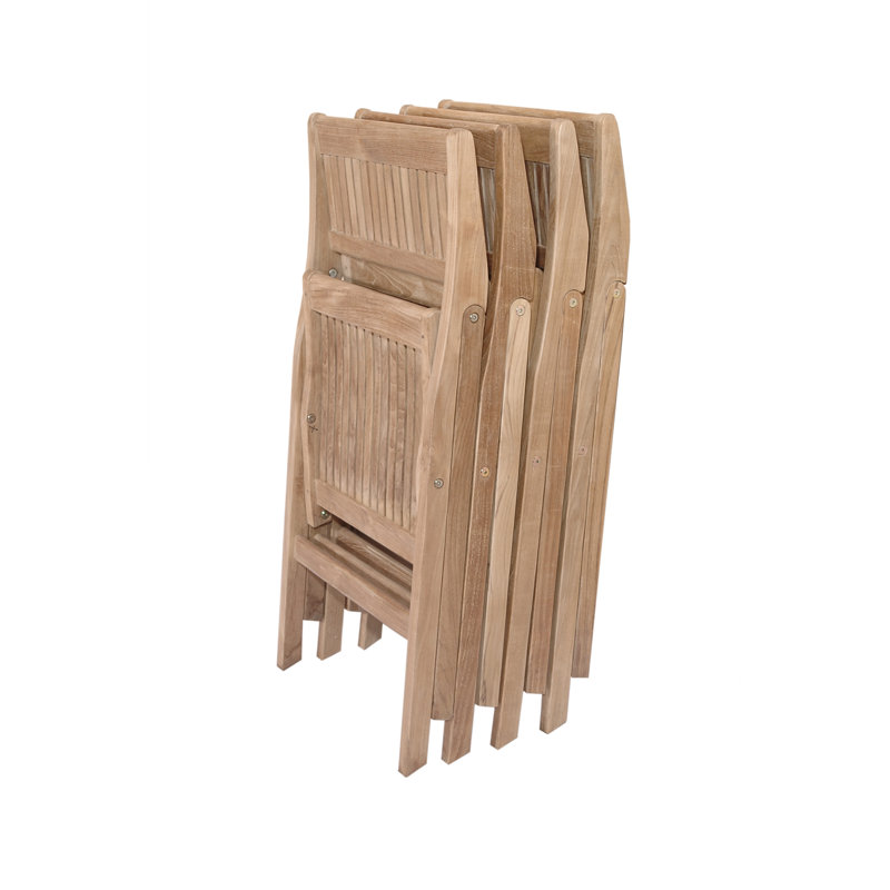 Windsor Natural Teak Foldable Outdoor Dining Chair
