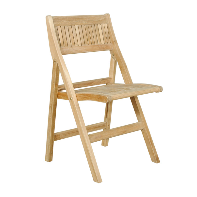 Windsor Natural Teak Foldable Outdoor Dining Chair