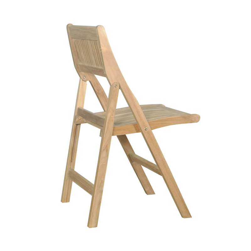 Windsor Natural Teak Foldable Outdoor Dining Chair