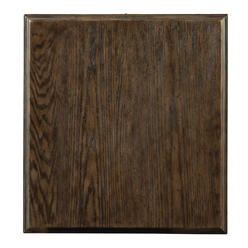 Transitional Wexford Brown Rectangular End Table with Storage Drawer