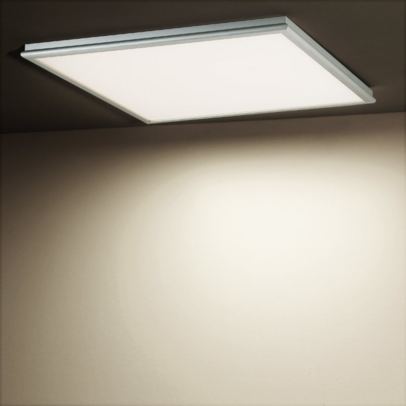 Neo Silver Aluminum LED Flush Mount for Indoor/Outdoor