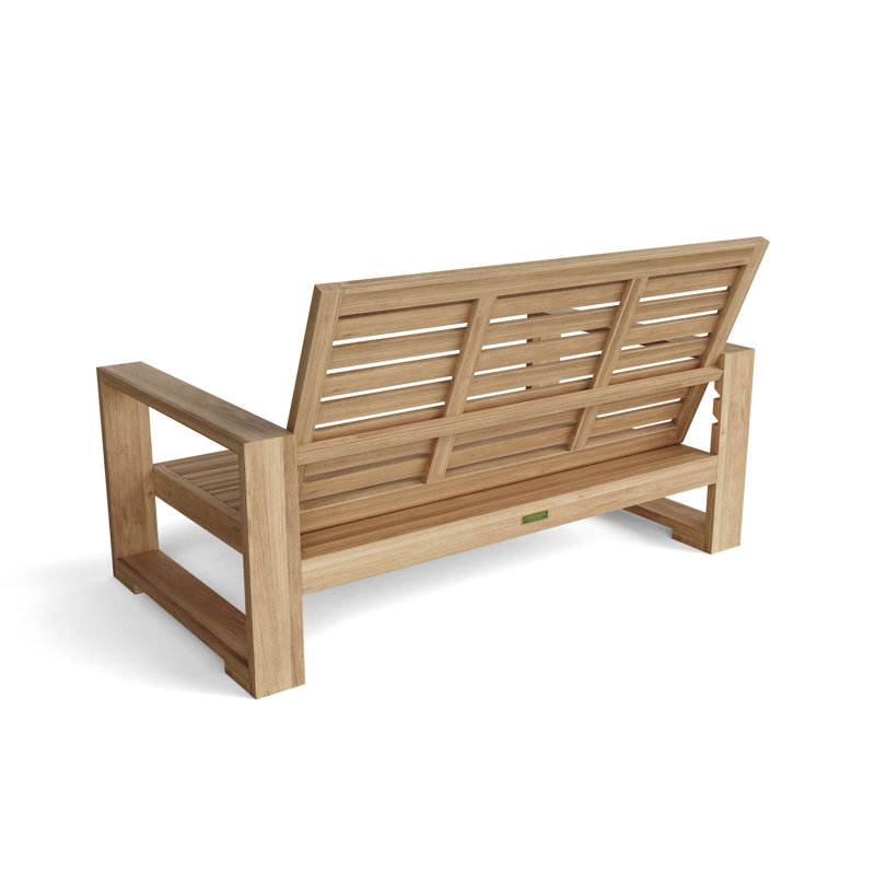 Capistrano Natural Teak 5-Piece Outdoor Conversation Set