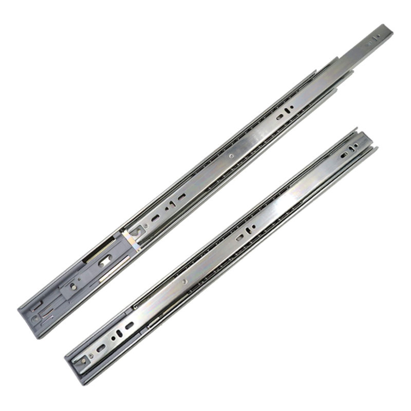 CABINETRTA Full Extension Drawer Soft-Closed Slides Side Mount 14 16 18 20 22 24 Inch Ball Bearing Metal Rails Track Guide Glides Runners Heavy Duty 99 Pound Load Capacity(5 Pairs, 20 Inch) (Set of 5)