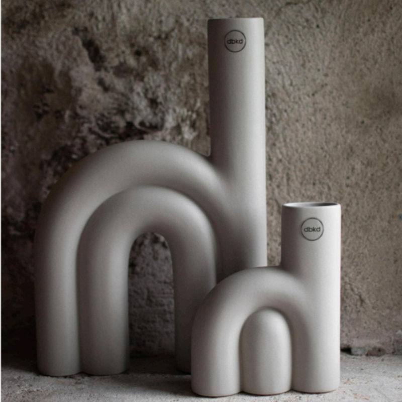Mole Ceramic Novelty Table Vase with Organic Design