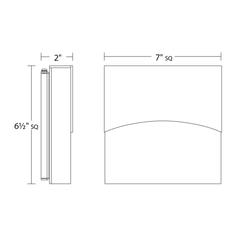Bronze 36" Dimmable Direct Wired LED Wall Sconce