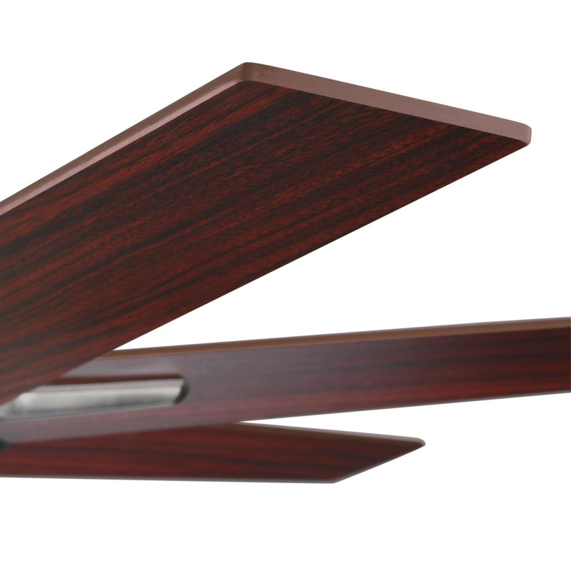 60'' Black-Bronze Ceiling Fan with LED Light Kit and Remote