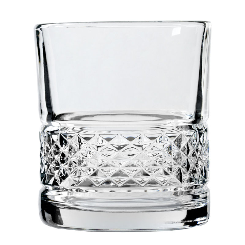Alistair 12oz Clear Glass Double Old Fashioned Set