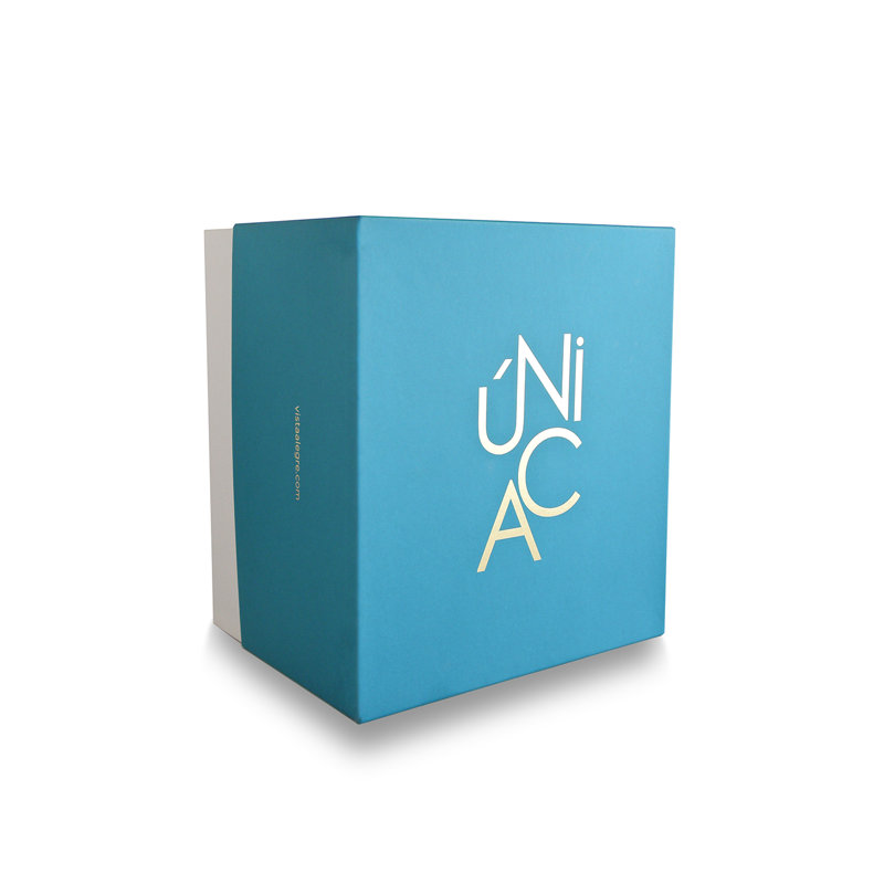 Unica Blue and Green Crystal Decorative Centerpiece