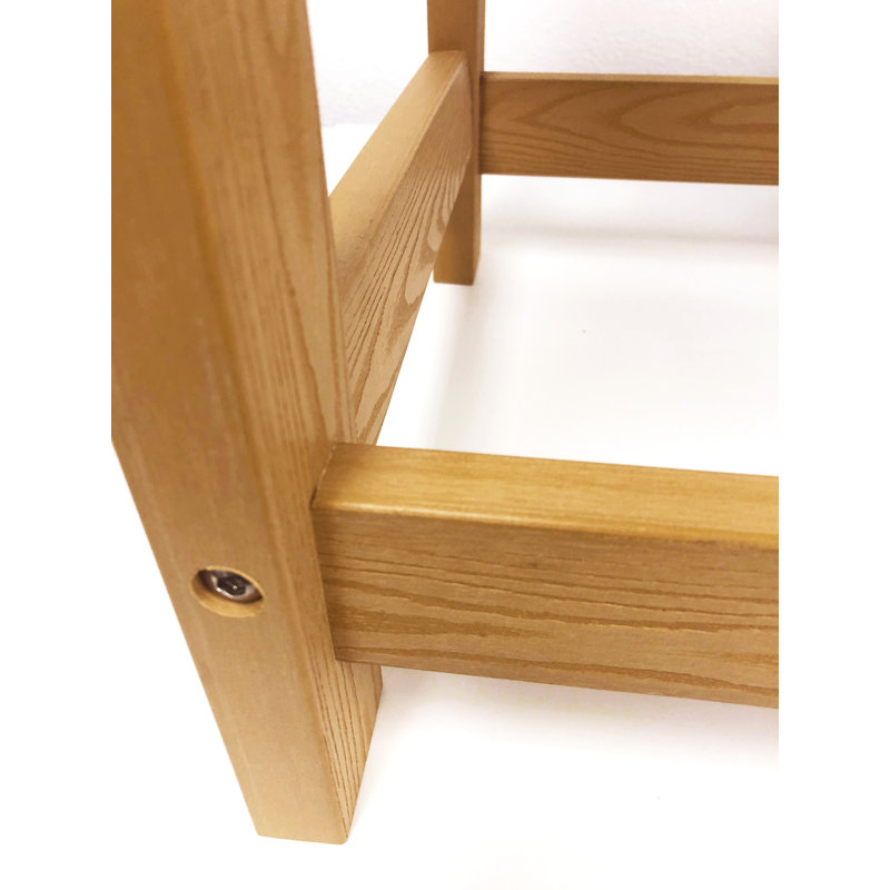 Portola 17" Teak Finish All-Weather Square Side Table
