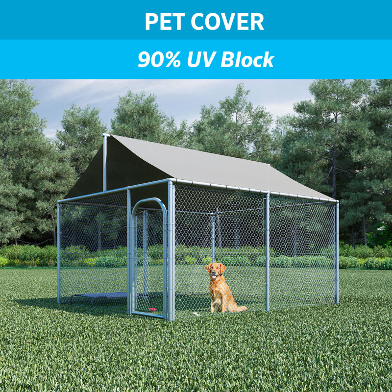 Coolaroo Stone Gray 6' x 15' HDPE Outdoor Shade Fabric Roll
