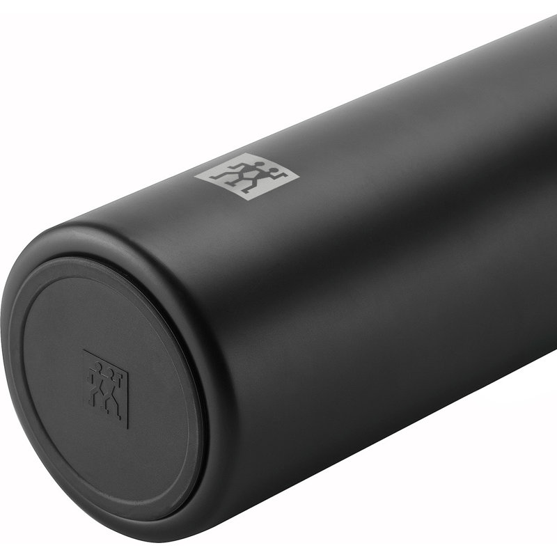 Matte Black Stainless Steel 450ml Travel Bottle