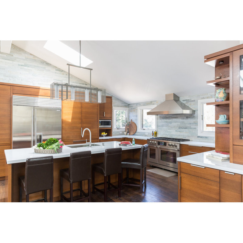 Urban Mesh Chic 4-Light Metallic Beige Silver Kitchen Island Pendant