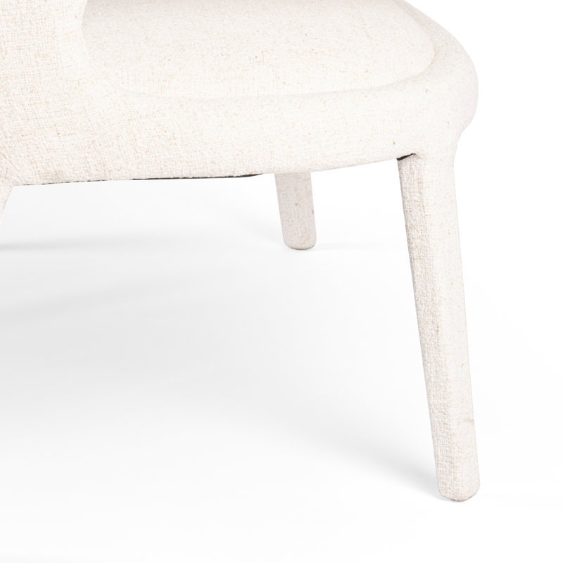 Elevated Natural Performance Upholstered 55" Dining Bench