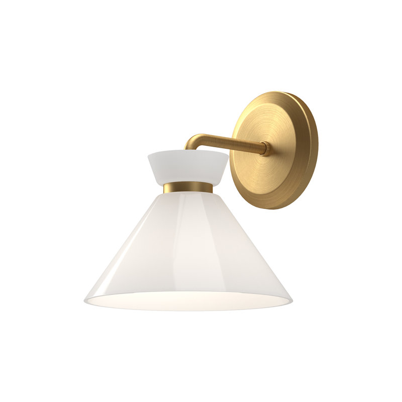 Westlake Brushed Nickel and Glass Flush Mount Light
