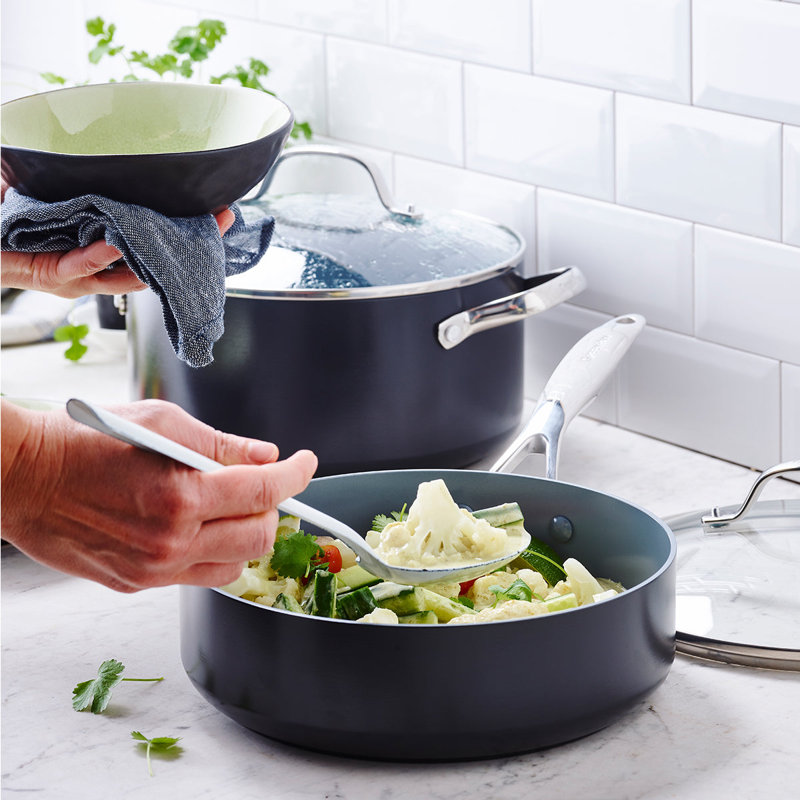 Valencia Pro 11-Piece Hard-Anodized Aluminum Nonstick Cookware Set