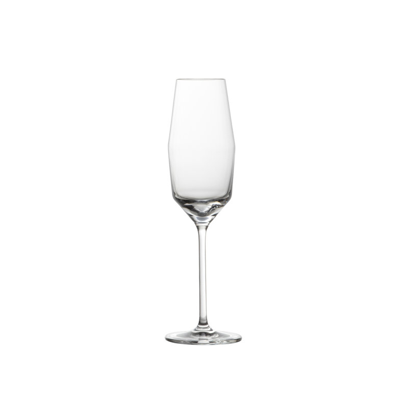 Gigi 10-Ounce Clear Crystal Champagne Flutes, Set of 4