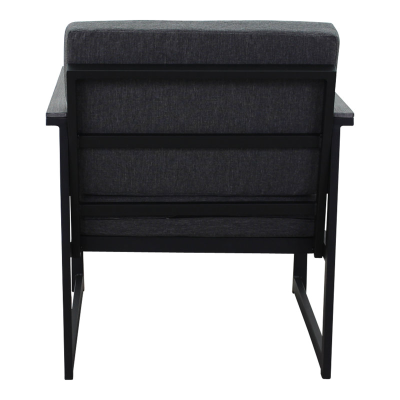 Catalina Driftwood Gray Club Chair with Cushions