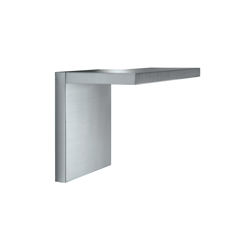 Edge 8.5'' Silver and White LED Flush Mount Sconce