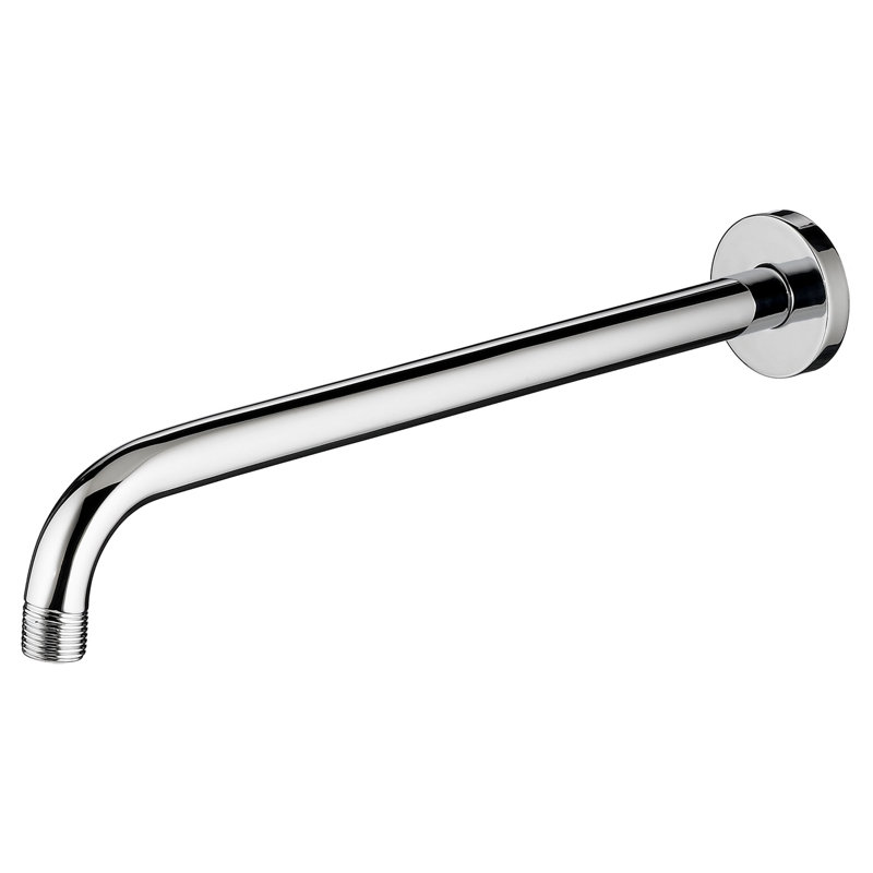 12-Inch Polished Chrome Right Angle Shower Arm