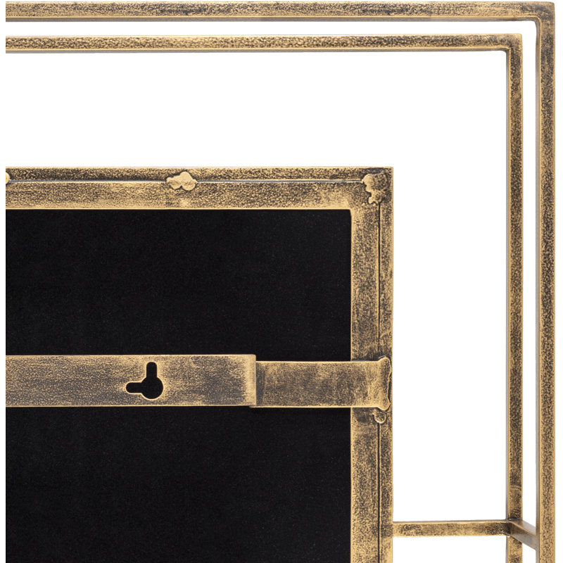 Gold Rectangular Full Length Mirror with Hand Finished Frame