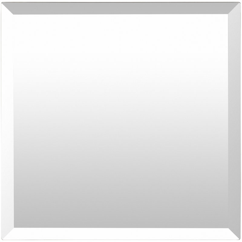 Contour Beveled Frameless Rectangular Wall Mirror