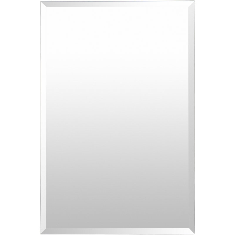 Contour Elegance 36"x24" Frameless Rectangular Beveled Wall Mirror