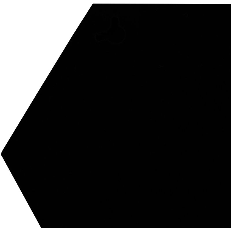 Stubbs Gold Hexagonal Metal Wall Mirror 34.75"