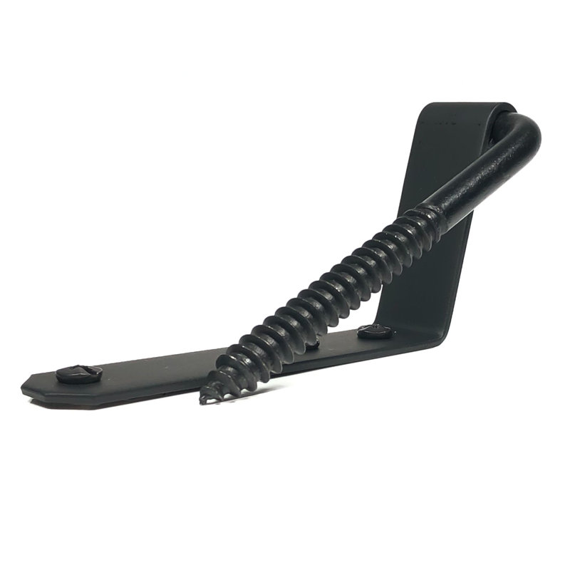 Black Stainless Steel Connecticut Shutter Hinge Set