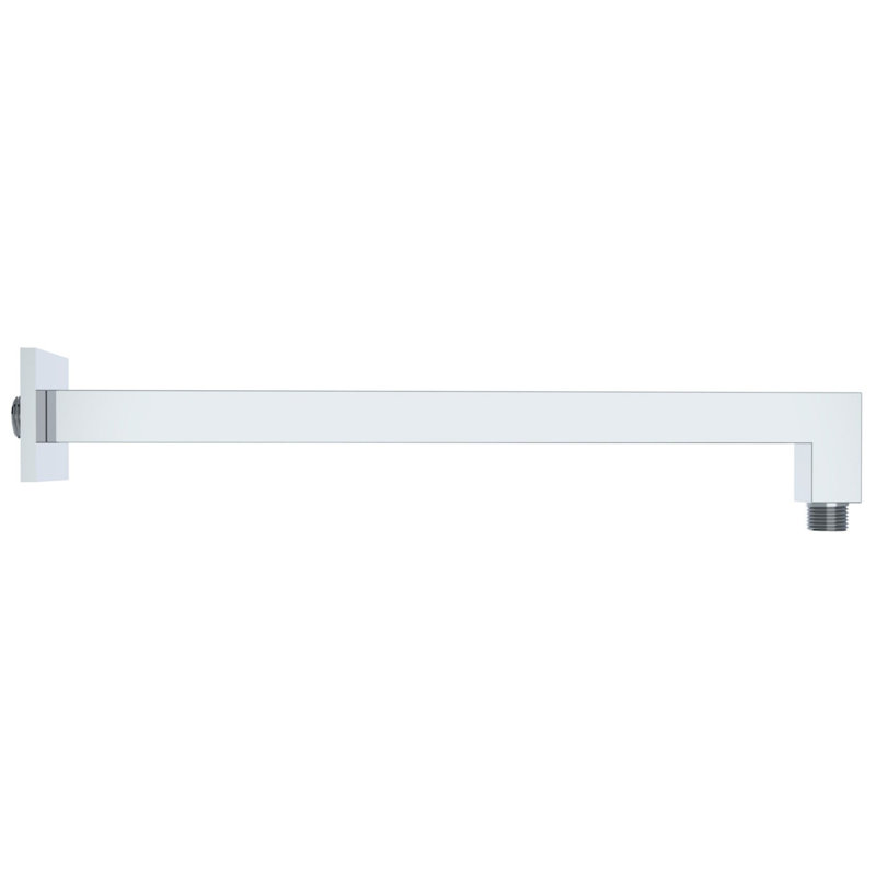 15" Chrome Ceiling Mount Brass Shower Arm
