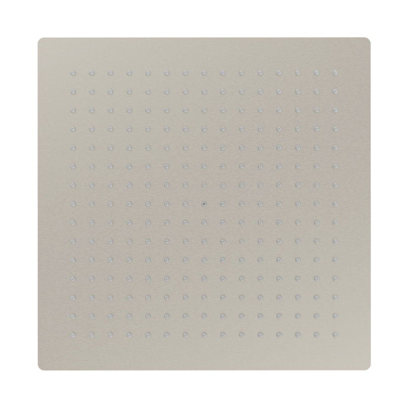 Rain Nickel Square Wall Mounted Shower Head