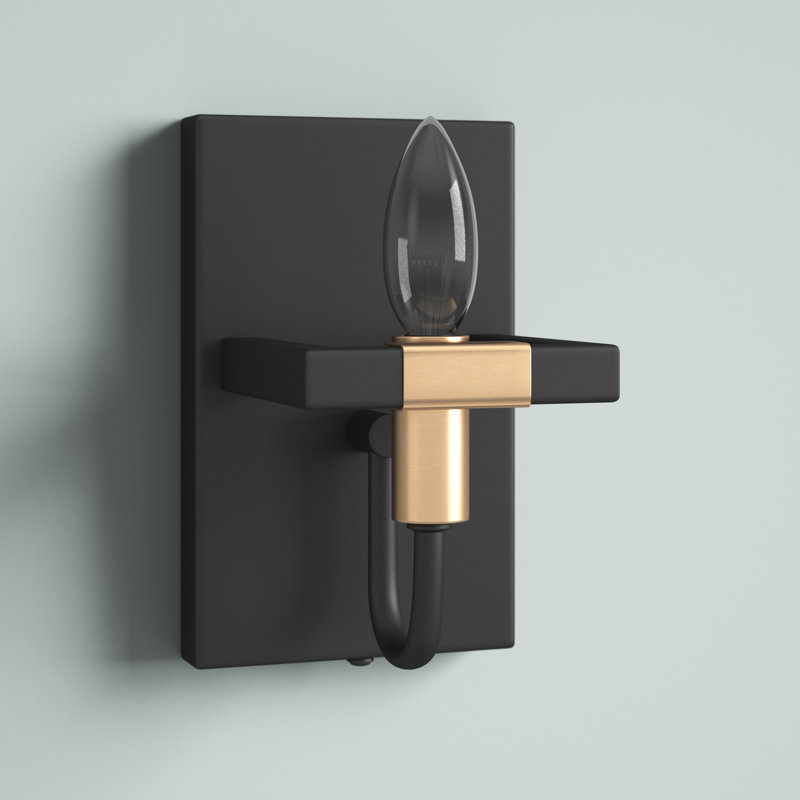 Heathrow Modern Matte Black Outdoor Dimmable Sconce