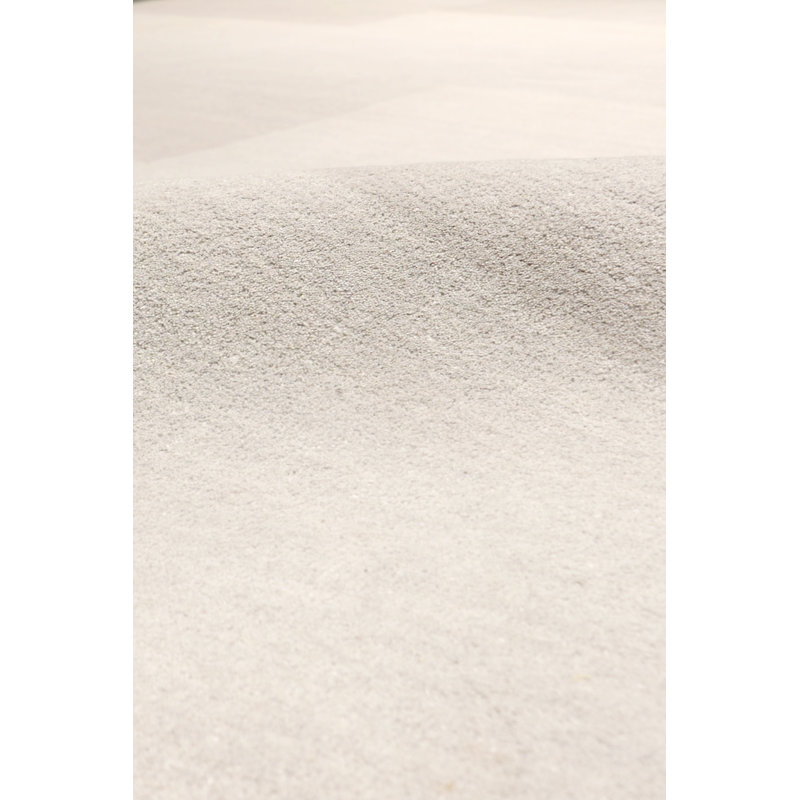 Elegant Silver Ombre 8' x 10' Hand-Tufted Wool-Viscose Rug