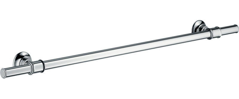 Polished Nickel 31-Inch Wall Mounted Towel Bar
