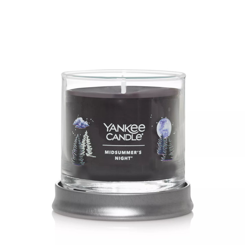 Black Soy Tumbler Candle with Lavender Scent