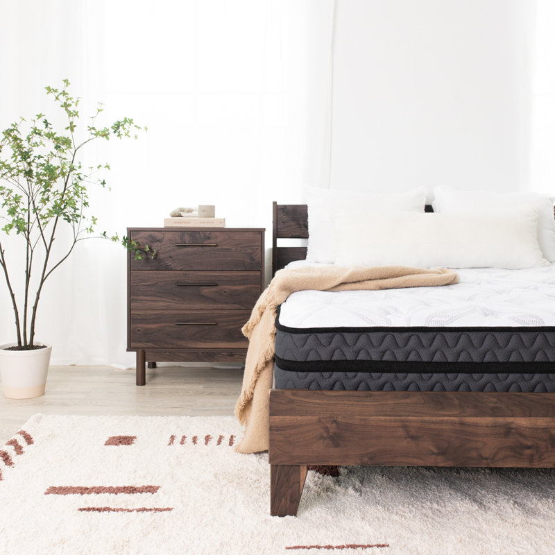 Contemporary Full-Size Innerspring Gel Memory Foam Mattress