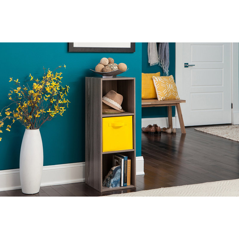 Espresso 3-Cube Detachable Organizer for Office and Home