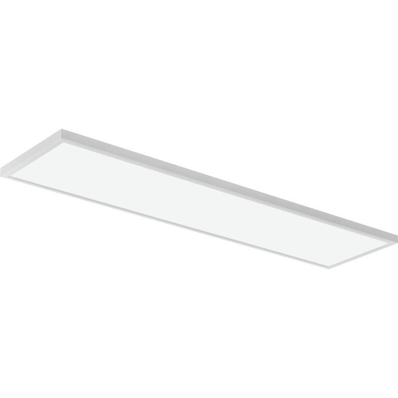 Sleek 47" White Aluminum LED Ceiling Panel with Dimmable Light