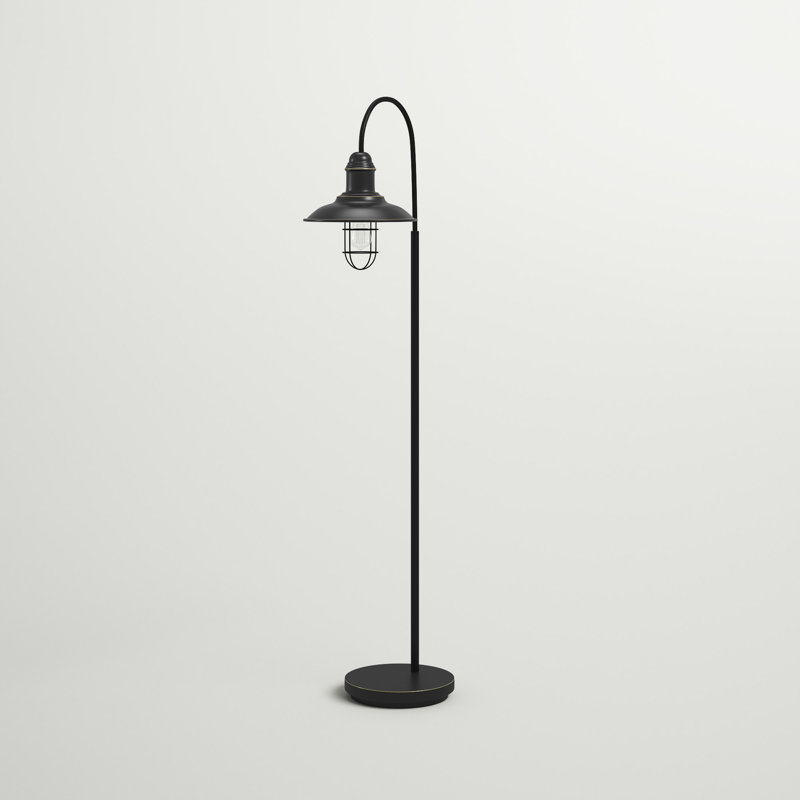 Edison 57'' Matte Restoration Bronze Modern Farmhouse Floor Lamp