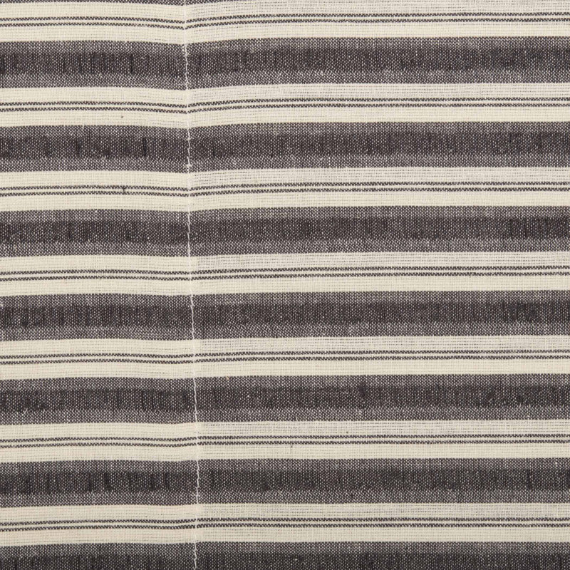 Ashmont Charcoal Grey and Ivory Cotton King Pillowcase Set