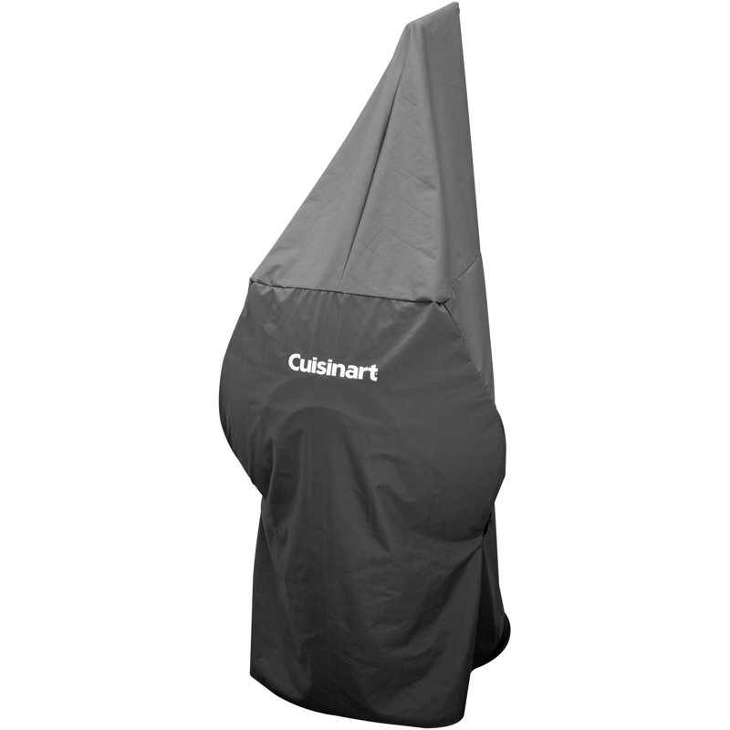 Cuisinart Black Polyester Rip-Resistant Patio Heater Cover