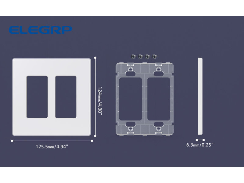 No Subject 2 - Gang Rocker Wall Plate (Set of 5)